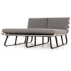 Charcoal, Weathered Grey,Solano,JSOL-053A,DIMITRI OUTDOOR DOUBLE DAYBED