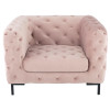 Tufty Velvet Upholstered Club Chair,HGSC416,Nuevo