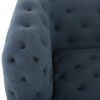 Tufty Night Blue Velvet Upholstered Club Chairs,HGSC402,Nuevo