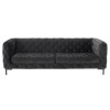 Tufty Shadow Grey Velvet Upholstered Sofa 93",NUevo,HGSC395