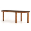 Andi Solid Wood Oval Dining Table 87"