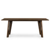 Leah Brown Acacia Wood Dining Table 78",VPTN-131A Leah Brown Acacia Wood Dining Table 78",VPTN-131A