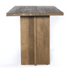 Erie Oak Wood Modern Trestle Counter Table 72"