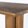 Erie Oak Wood Modern Trestle Counter Table 72"