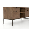 UFUL-039,TREY DESK SYSTEM WITH FILING CREDENZA