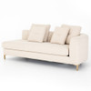 Greer Ivory Modular Sectional Sofa Pieces