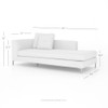 Greer Ivory Modular Sectional Sofa Pieces