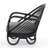Marina Woven Ebony Rattan Chair - Graphite,223074-005