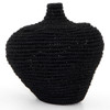 Bodhi Black Woven Banana Leaf Basket 