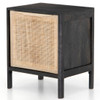 Sydney Woven Cane Nightstands - Black