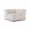 Gwen Channel Tufted Outdoor Sectional Corner Chair