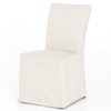 Vista Parsons Ivory Slipcovered Dining Chair