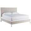 Theodora Champagne Upholstered Queen Bed