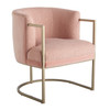 Cali Blush Pink Accent Chair