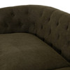 Ellsworth Sutton Olive Rolled Arm Sofa 90"