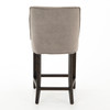 Aria Heather Twill Stone Counter Stool