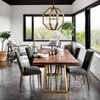 Nate Modern Velvet Loden Dining Chair