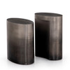 Cameron Nesting Ombre Antique Pewter End Tables