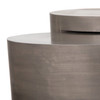 Cameron Nesting Ombre Antique Pewter End Tables