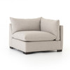 Westwood Modern Beige 8-Piece U-Shape Modular Sectional With Ottoman