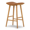 Union Sedona Butterscotch Leather Bar Stool