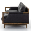 Stanley Sonoma Black Sofa 91"