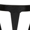 Ripley Black Oak Counter Stool