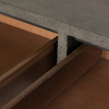 Shagreen Grey Console Table