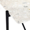 Mona White Terrazzo Desk