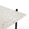 Mona White Terrazzo Desk