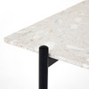 Mona White Terrazzo Desk