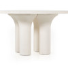 Parra Plaster Molded Concte Dining Table