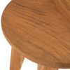 Zuri Natural Round Outdoor End Table