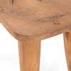 Zuri Aged Natural Teak Outdoor Stool