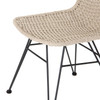 Dema Natural Outdoor Swivel Counter Stool