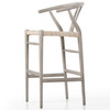 Muestra Weathered Grey Bar Stool