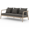 Numa Washed Brown Outdoor Sofa