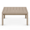 Caro Washed Brown Outdoor Coffee Table