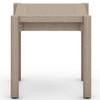 Nelson Washed Brown Outdoor End Table