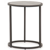 Alda Weathered Grey Outdoor End Table