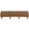 Culver Natural Teak Outdoor Sofa 92"