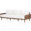 Culver Natural Teak Outdoor Sofa 92"