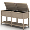 Sherwood Washed Brown Outdoor Bar Console
