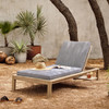 Sonoma Washed Brown Outdoor Chaise