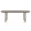 Balfour Weathered Grey Outdoor Dining Table 82"