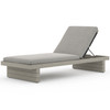 Leroy Weathered Grey Outdoor Chaise