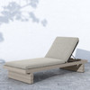 Leroy Weathered Grey Outdoor Chaise