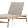 Delano Washed Brown Outdoor Chaise