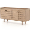 Lula Washed Brown Teak Outdoor Sideboard