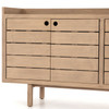 Lula Washed Brown Teak Outdoor Sideboard